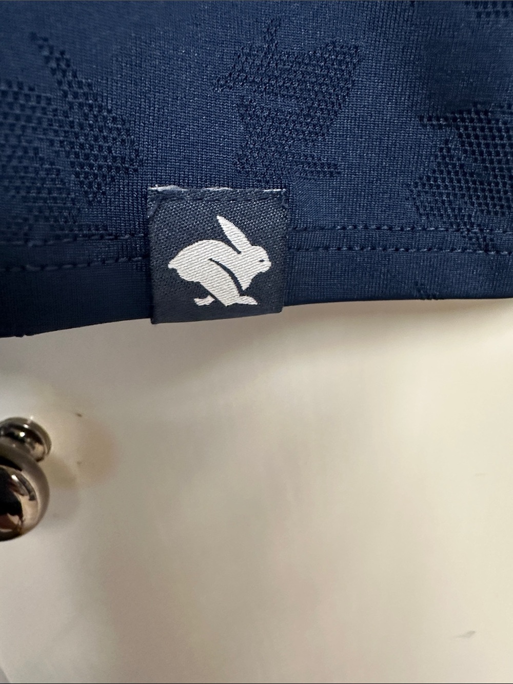 Rabbit Navy Blue Racerback Performance Tank - Picture 5 of 6